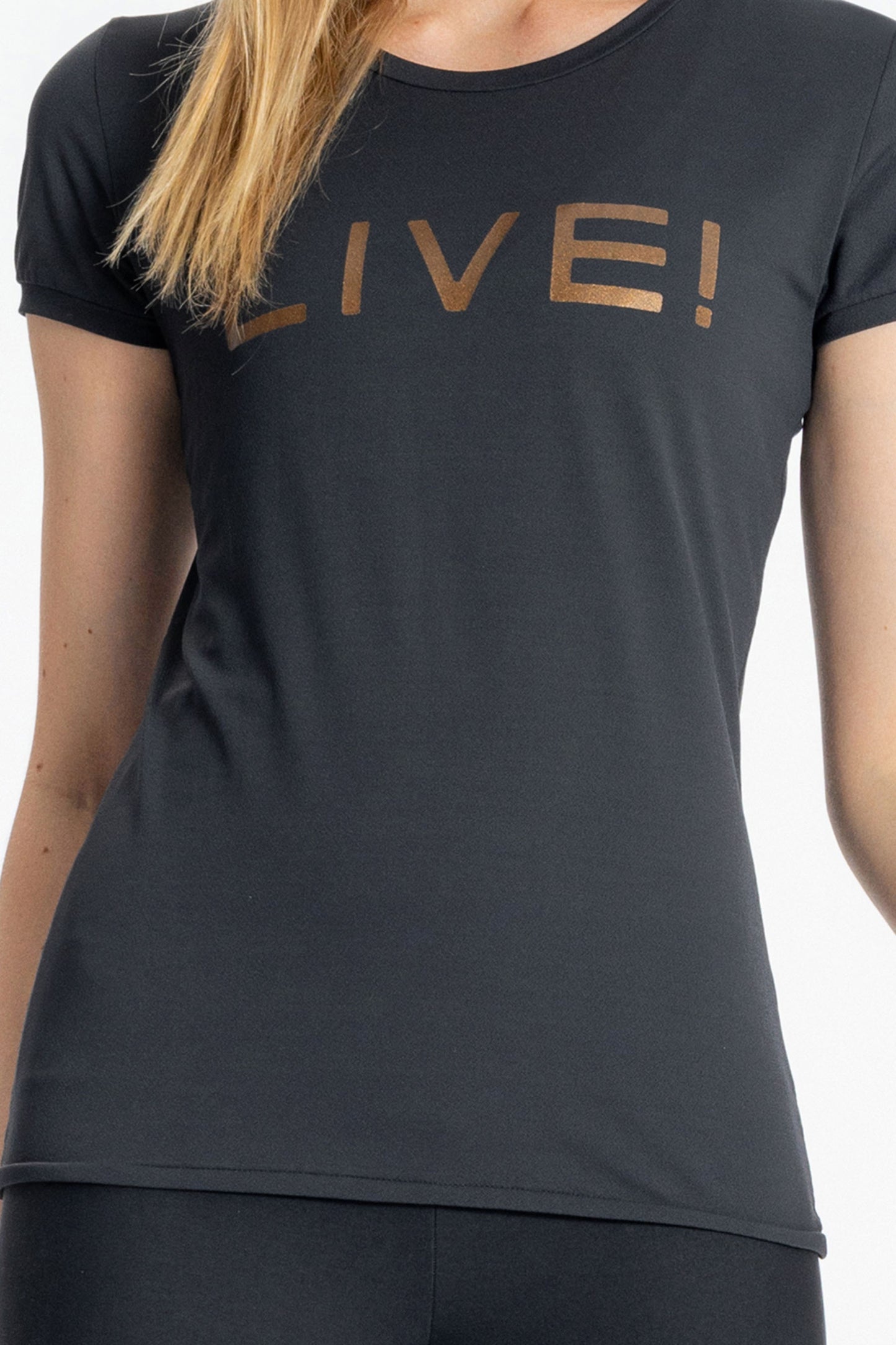 LIVE! Holographic Basic T-Shirt