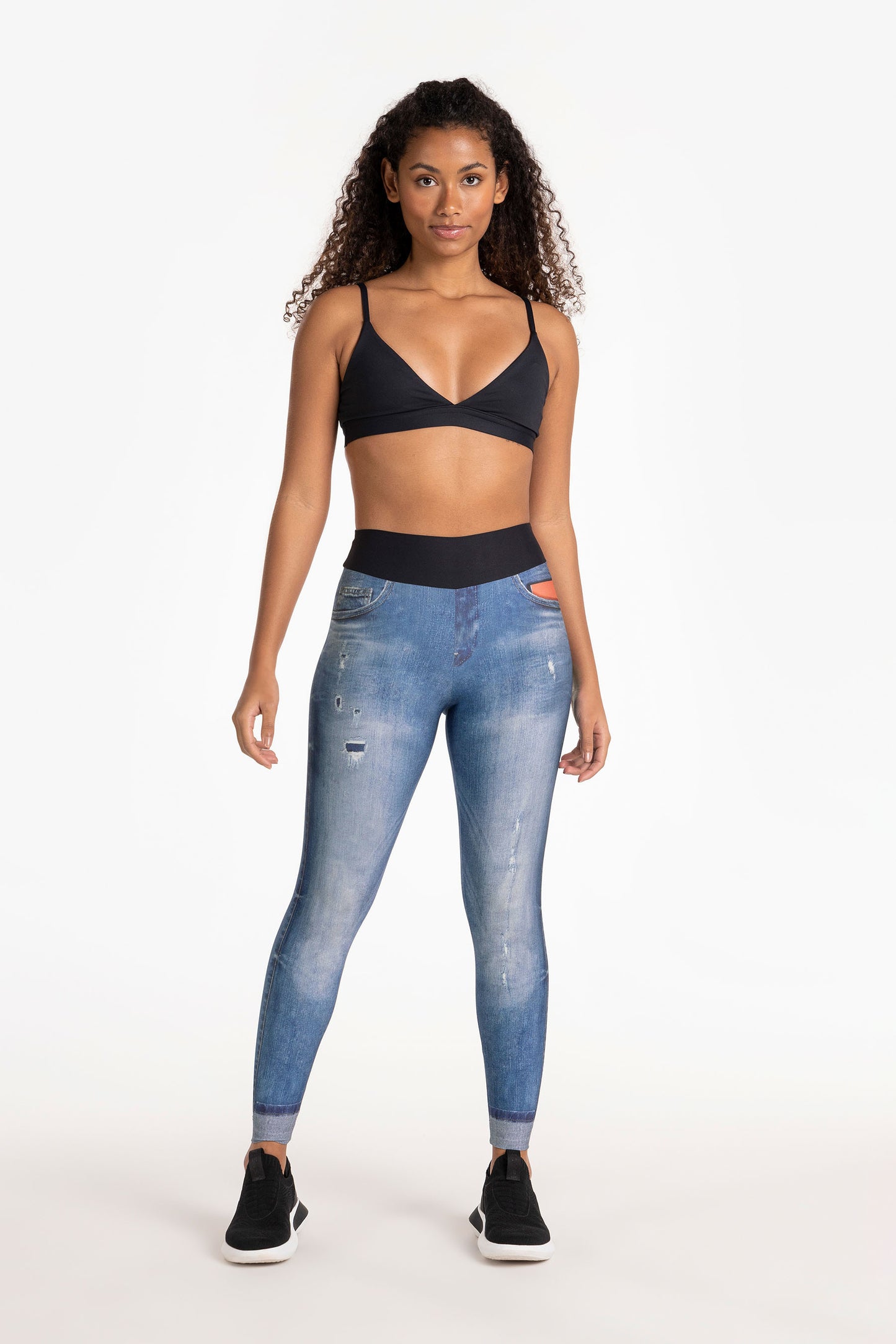 LEGGING JEANS ORIGINAL ESS NOIR BLACK