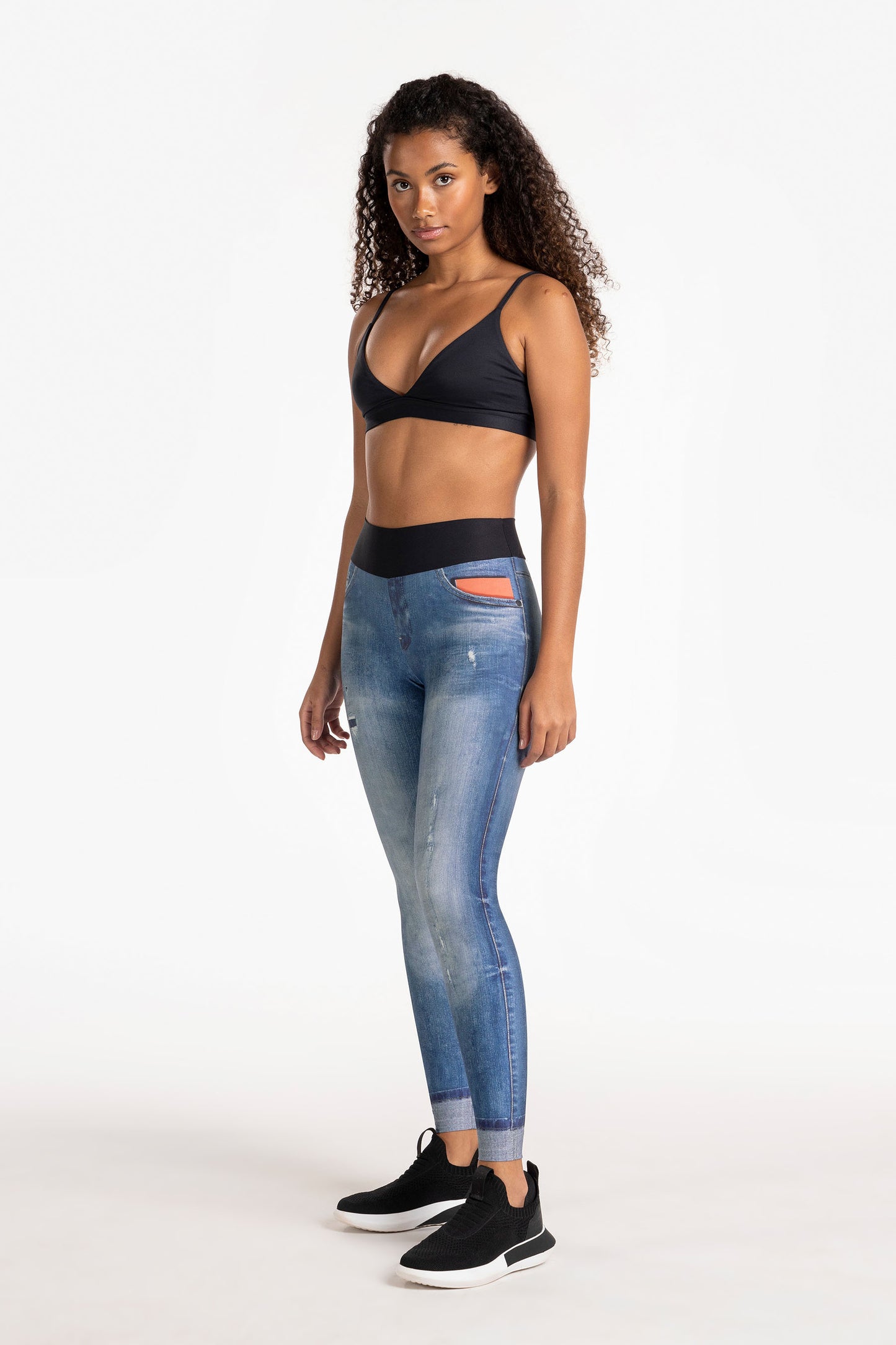 LEGGING JEANS ORIGINAL ESS NOIR BLACK