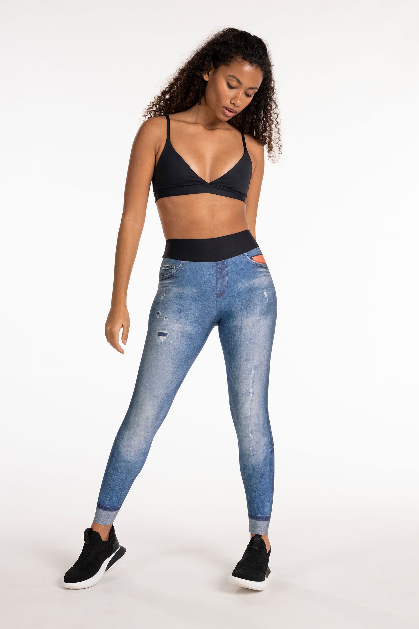 LEGGING JEANS ORIGINAL ESS NOIR BLACK