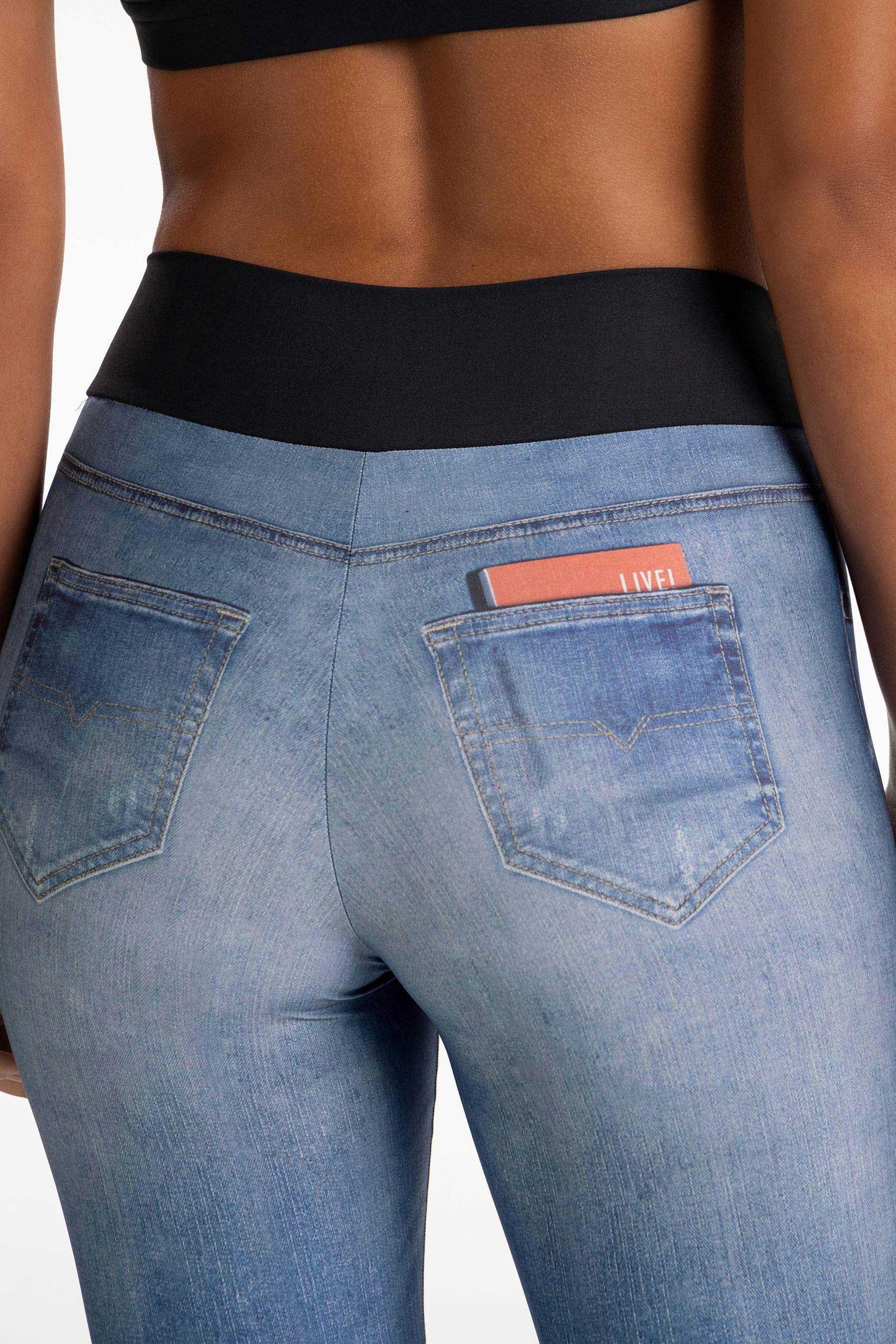 LEGGING JEANS ORIGINAL ESS NOIR BLACK