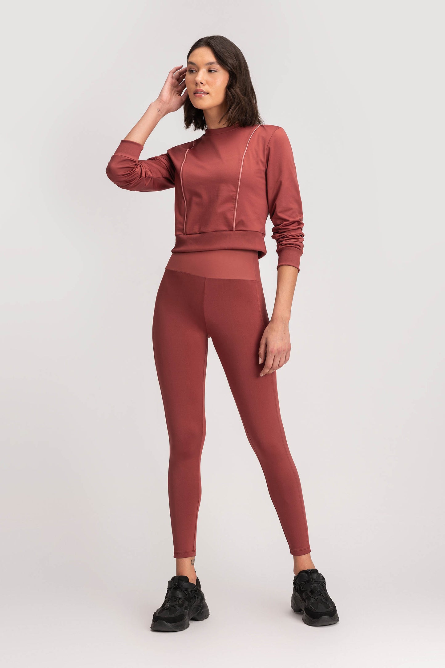 Thermo Fleece Maxi Blouse