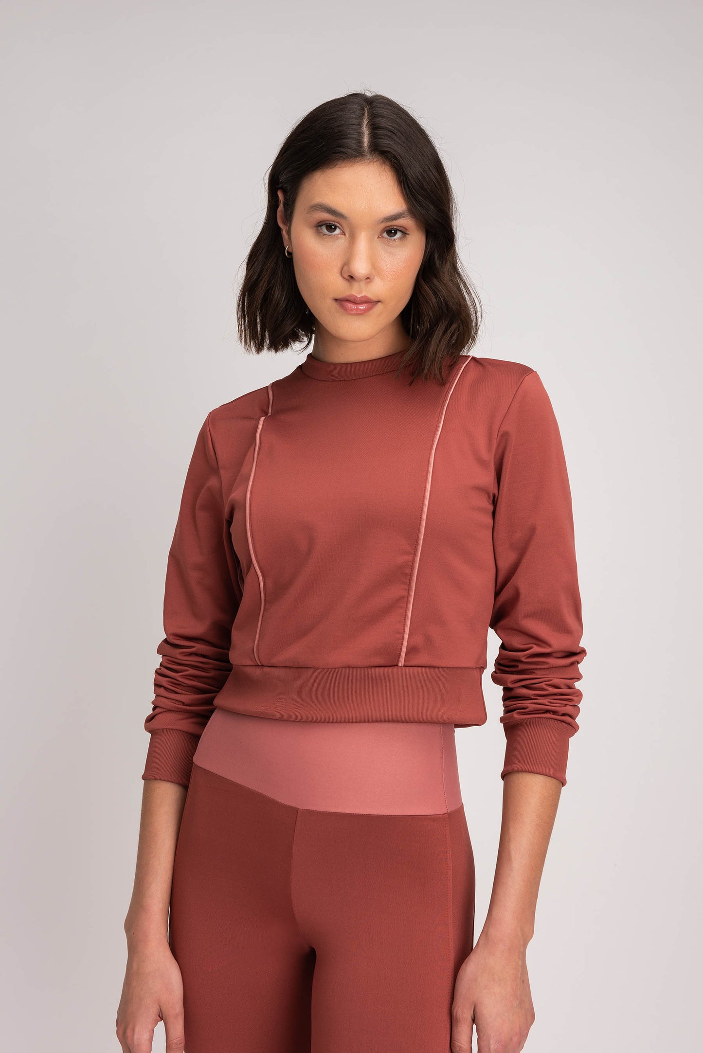 Thermo Fleece Maxi Blouse