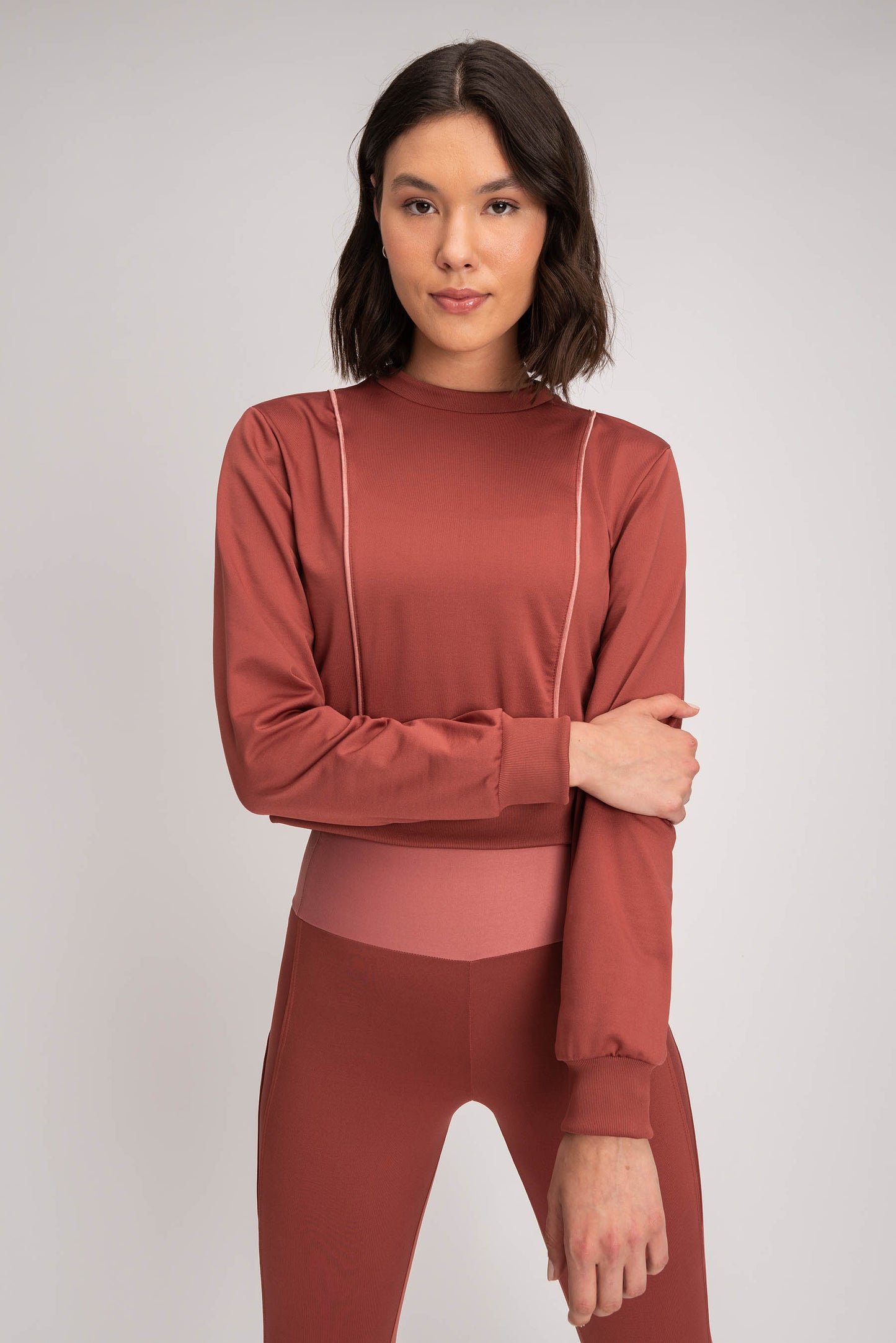 Thermo Fleece Maxi Blouse