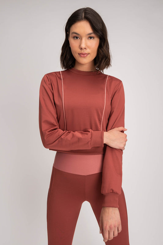 Thermo Fleece Maxi Blouse