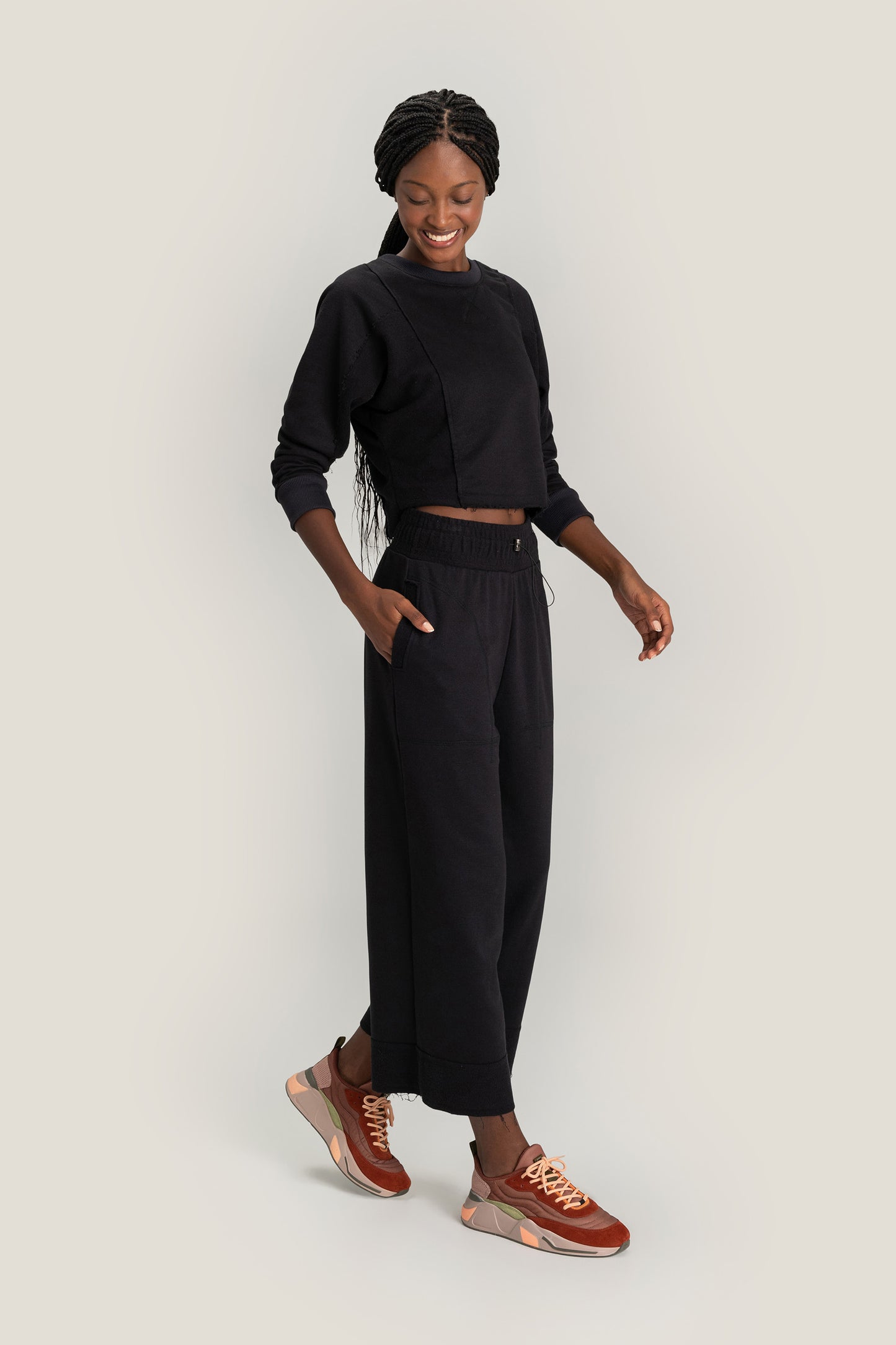Urban Way Cropped Maxi Blouse