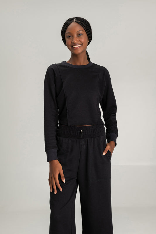 Urban Way Cropped Maxi Blouse