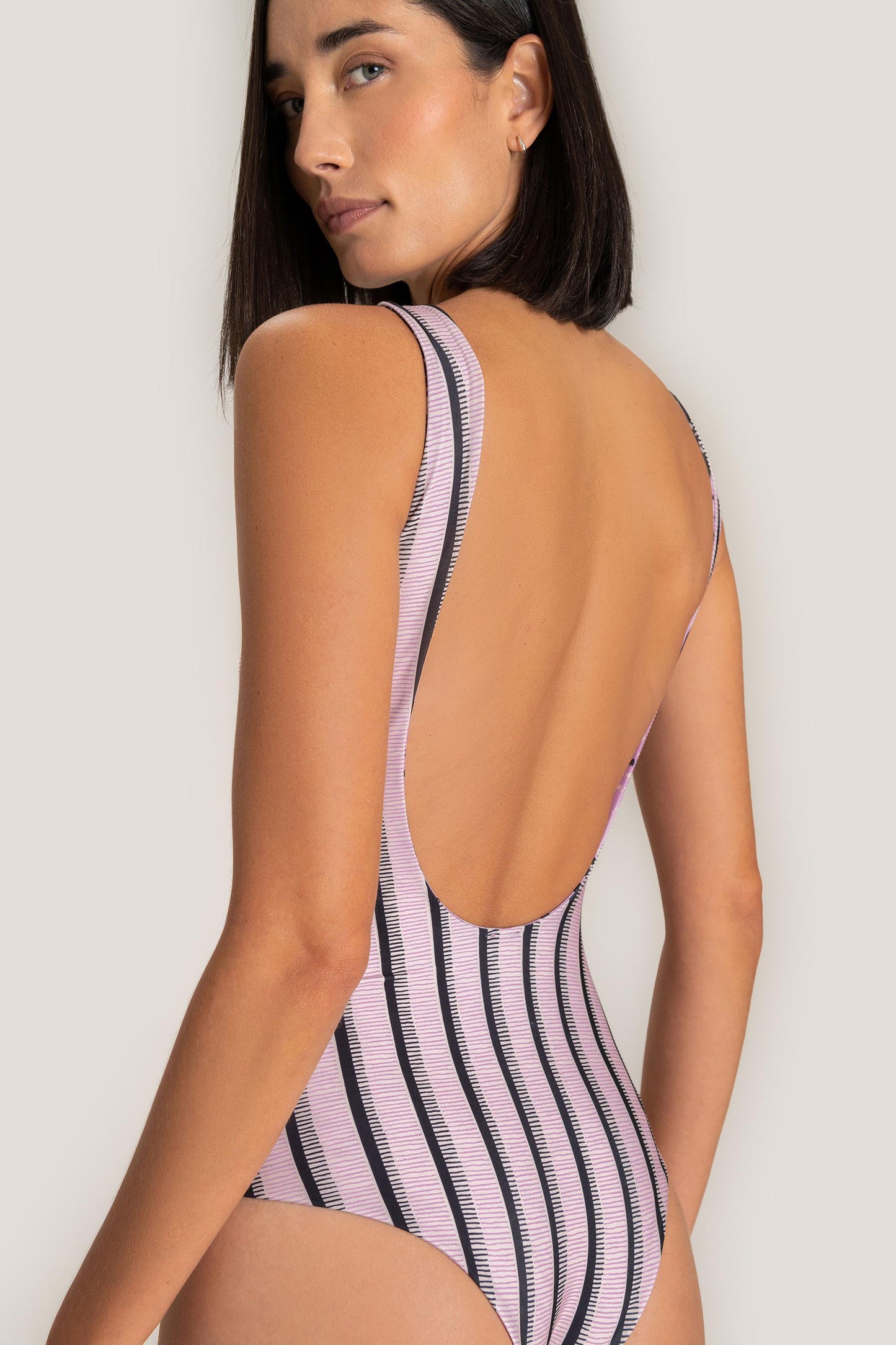 Flora Reversible Slim One Piece