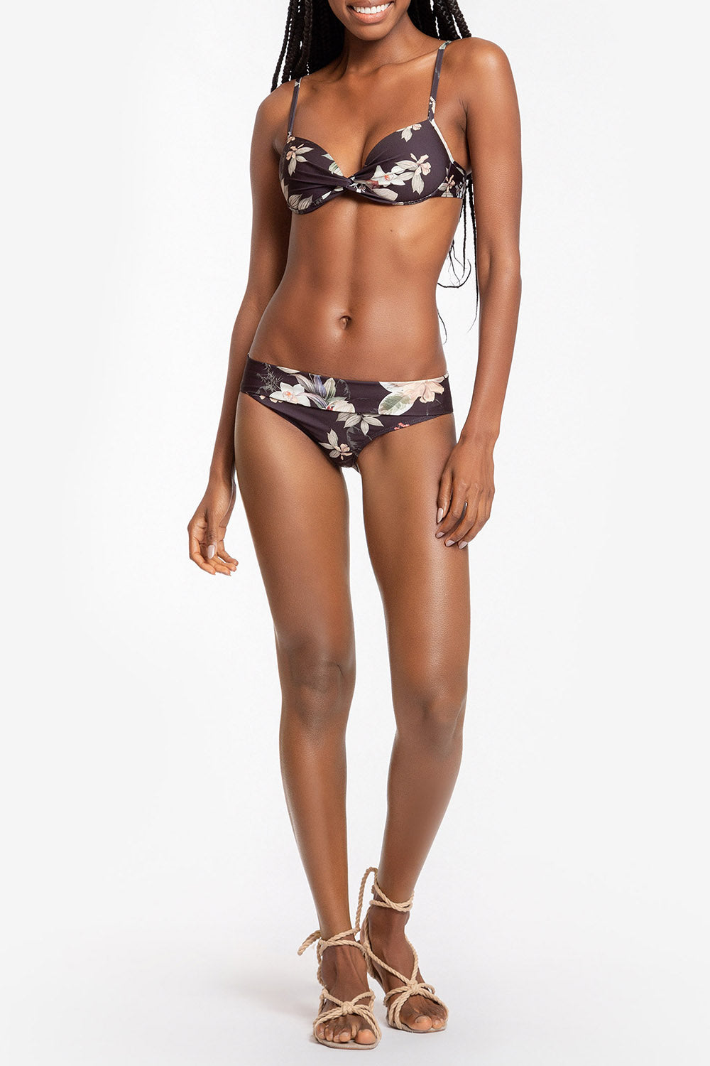 Marbella Cross Brallet Top
