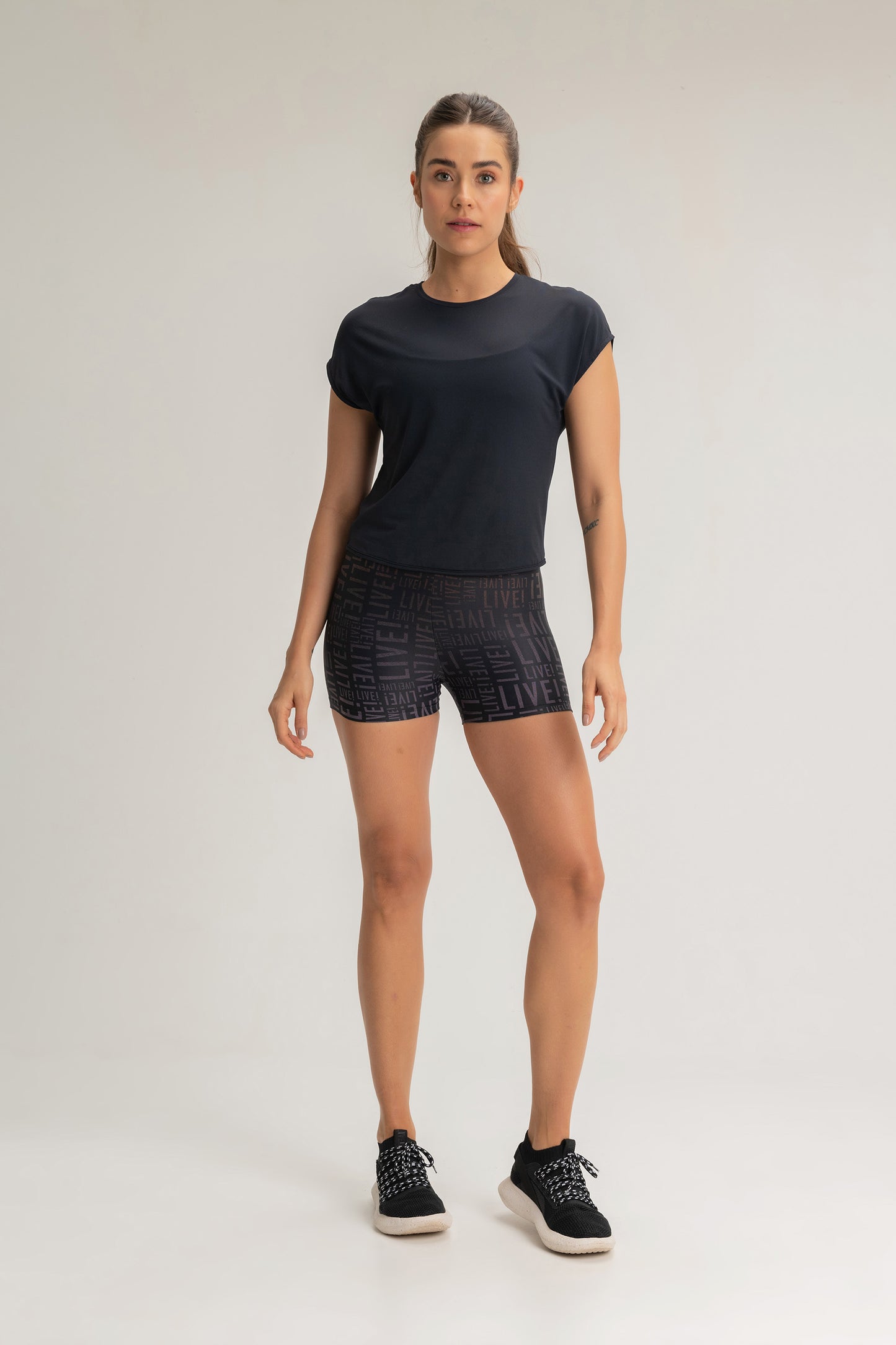 BLUSA BREATH BACK NOIR BLACK