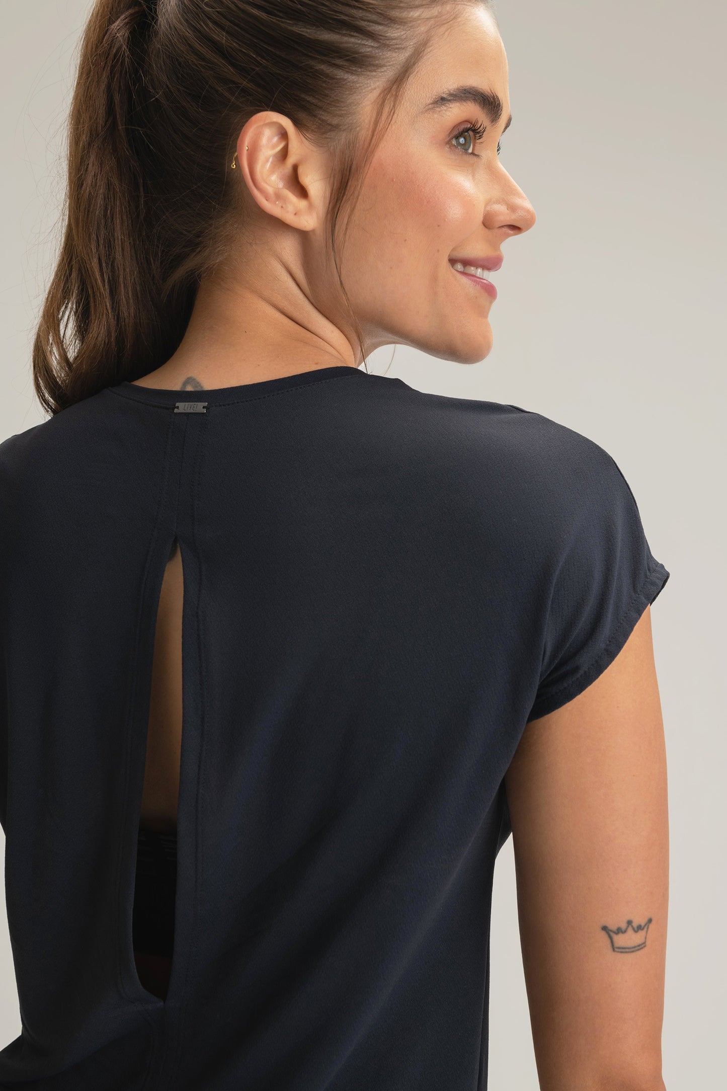 BLUSA BREATH BACK NOIR BLACK