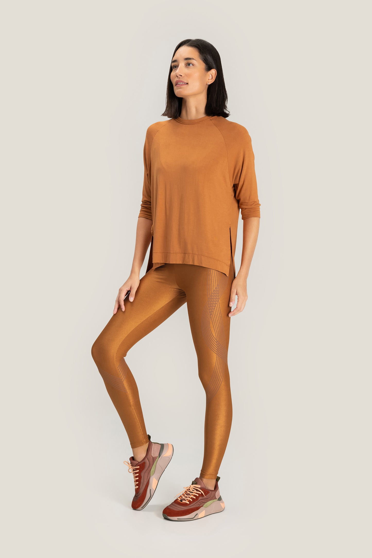 Block Effect Leggings