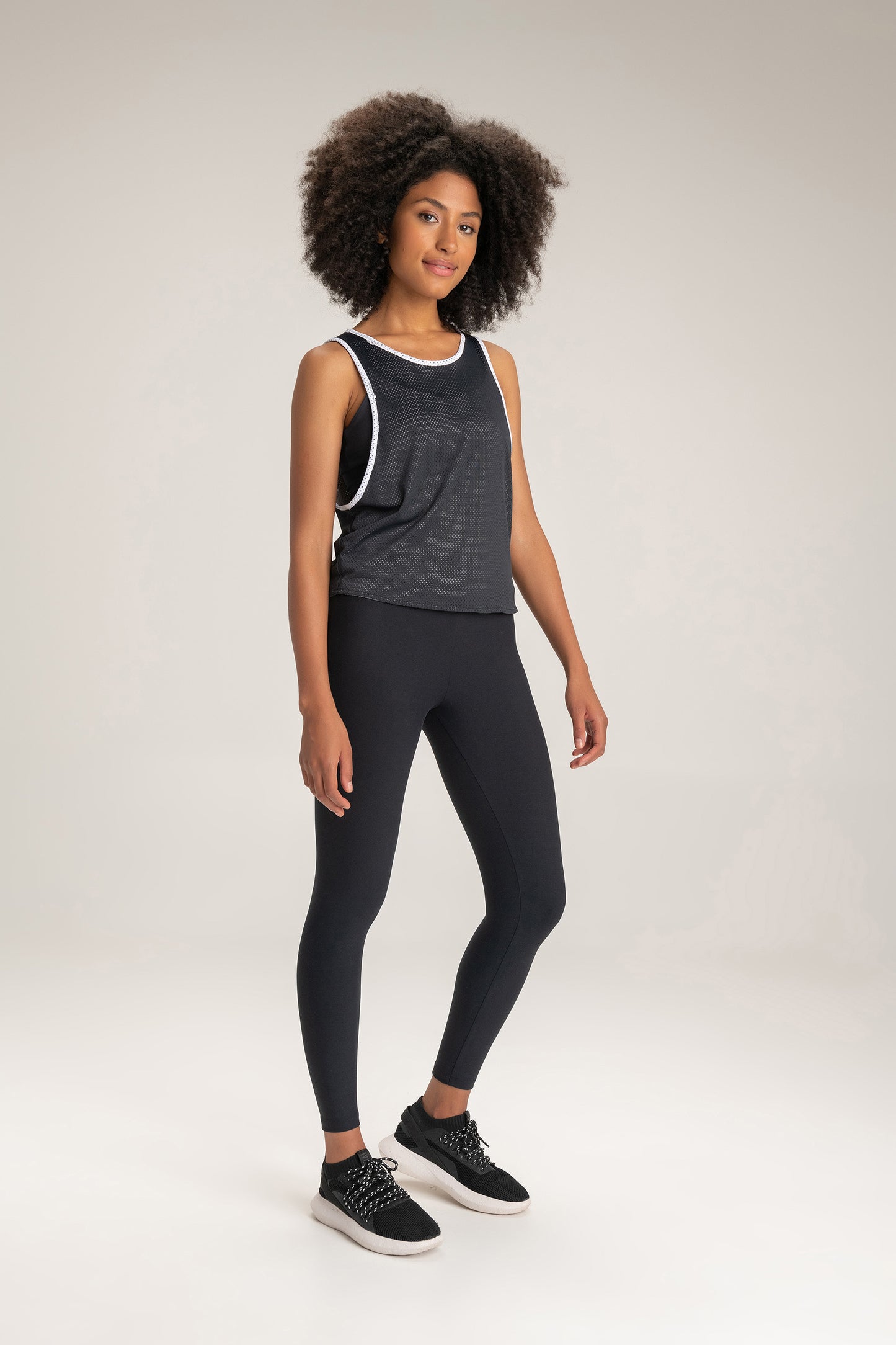 Net Reversible Cropped Tank