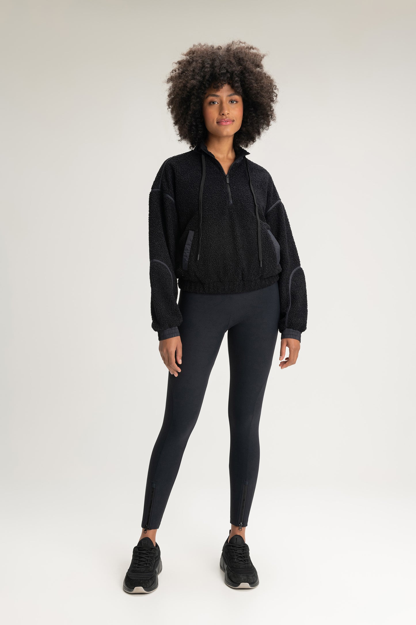 Fluffy Anorak Jacket