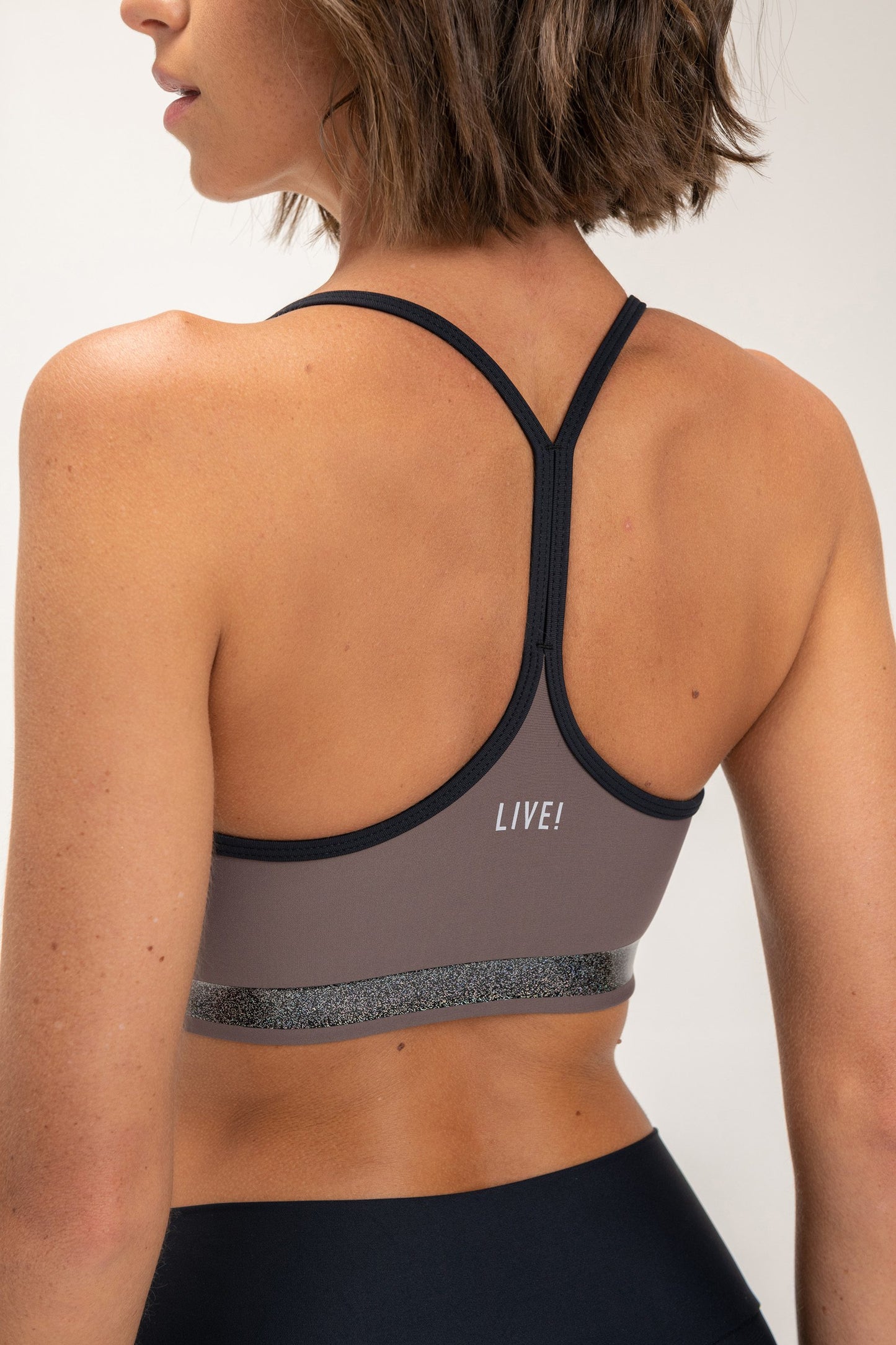 Side Stripe Sports Bra