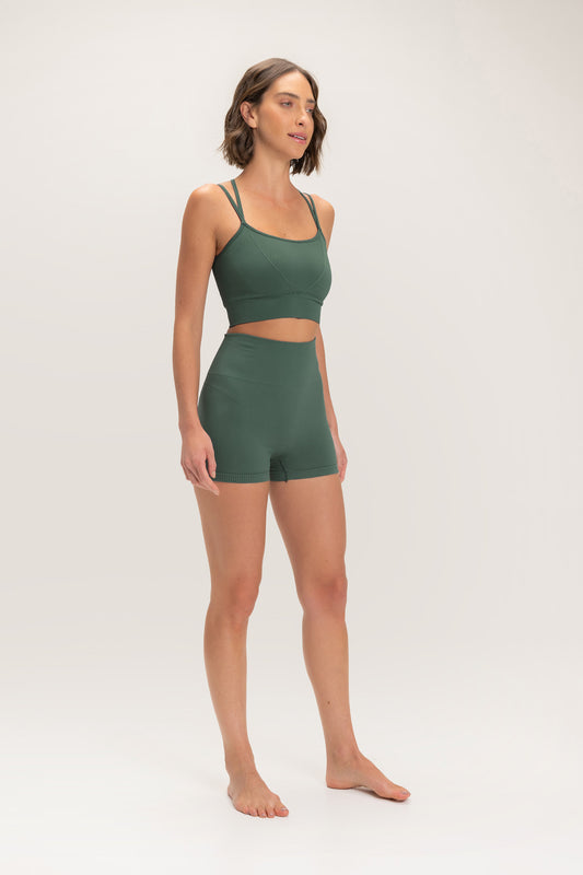 Soft Seamless Fitness Shorts