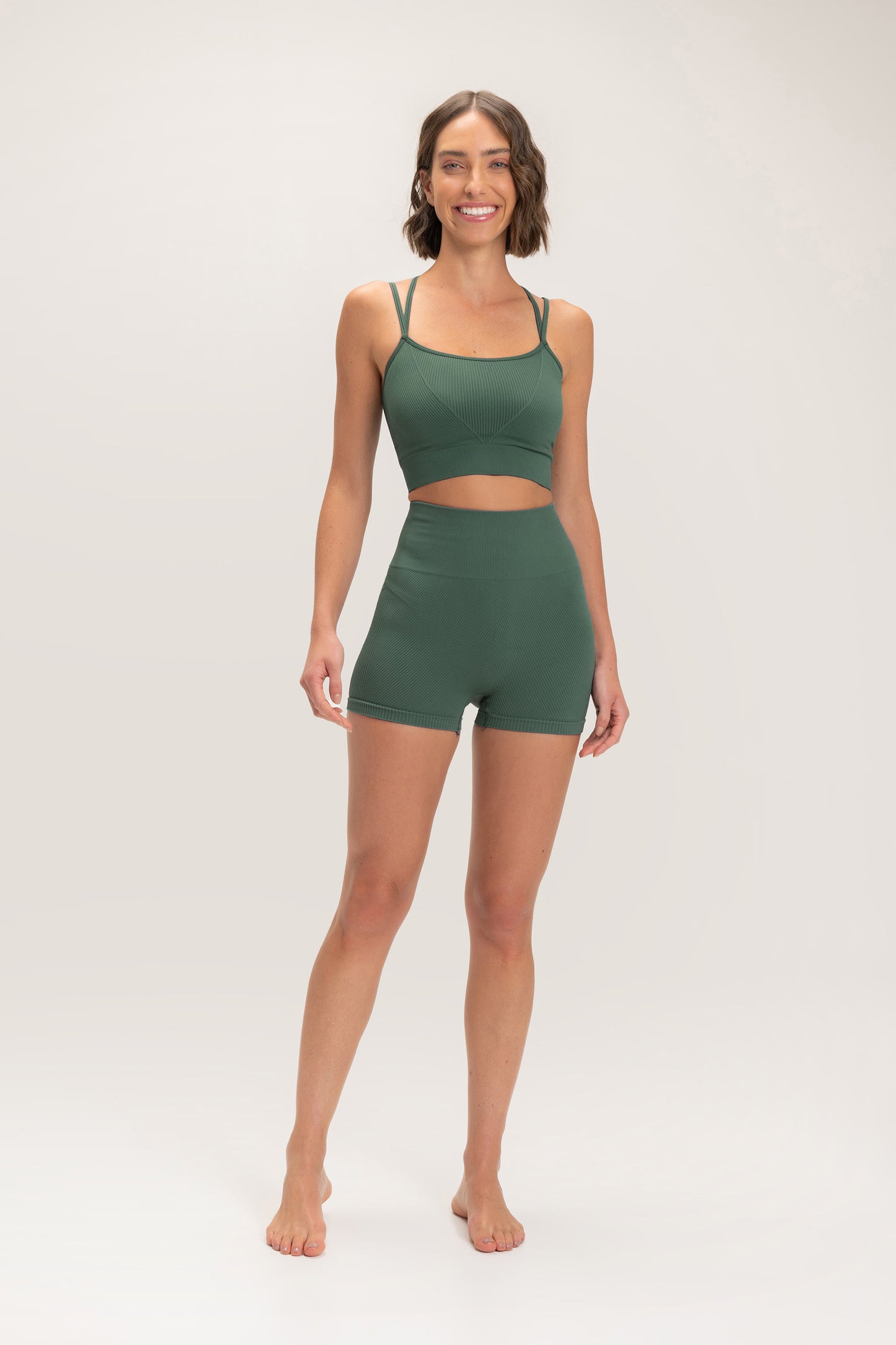 Soft Seamless Fitness Shorts