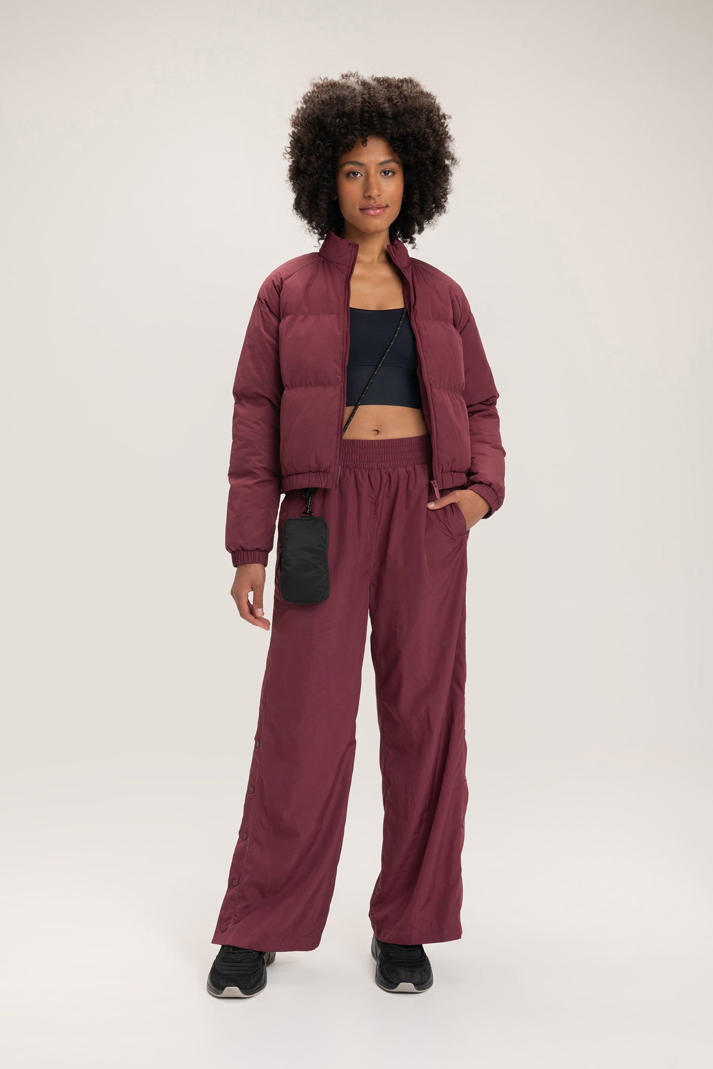 Side Puffer Pants