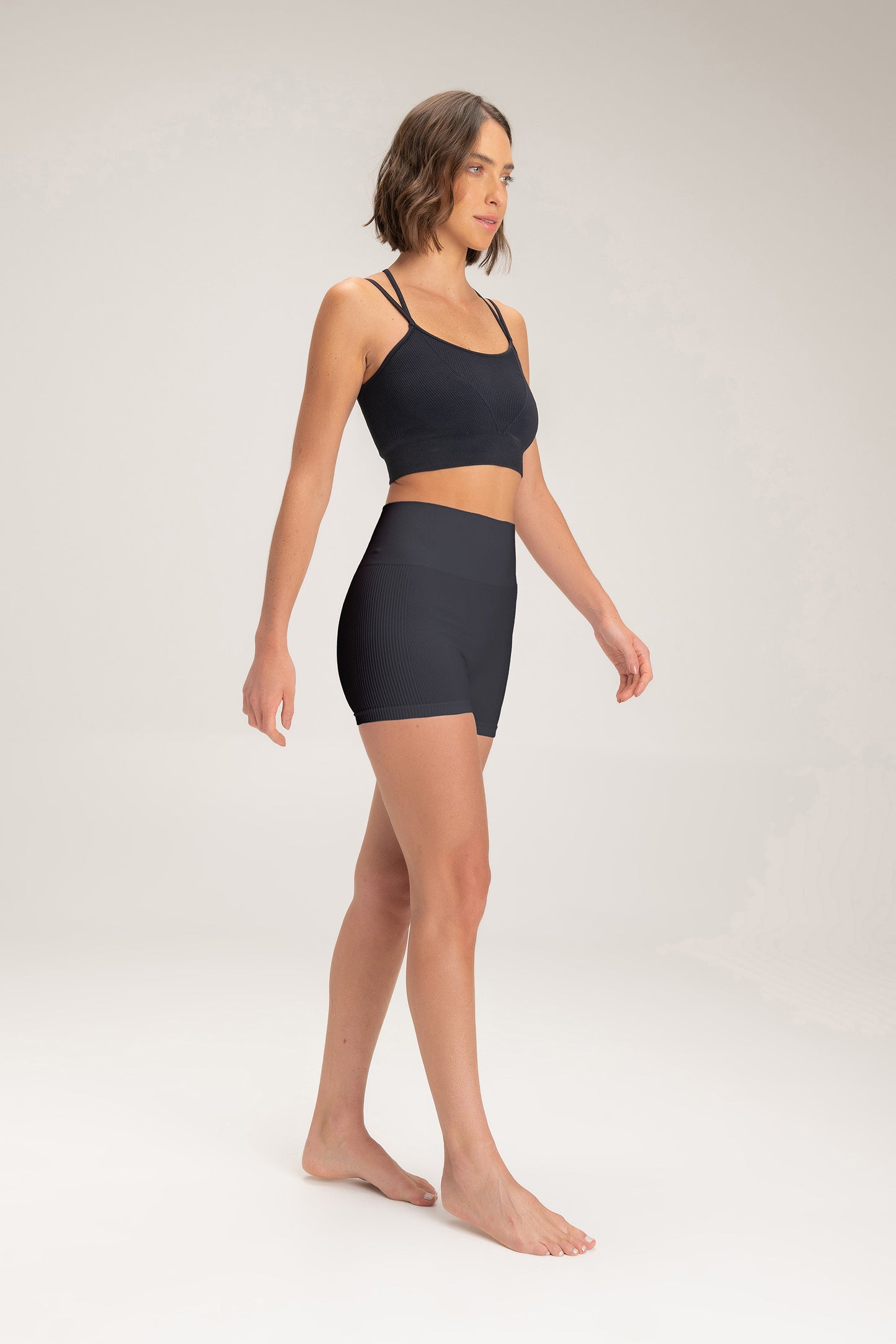 Soft Seamless Fitness Shorts