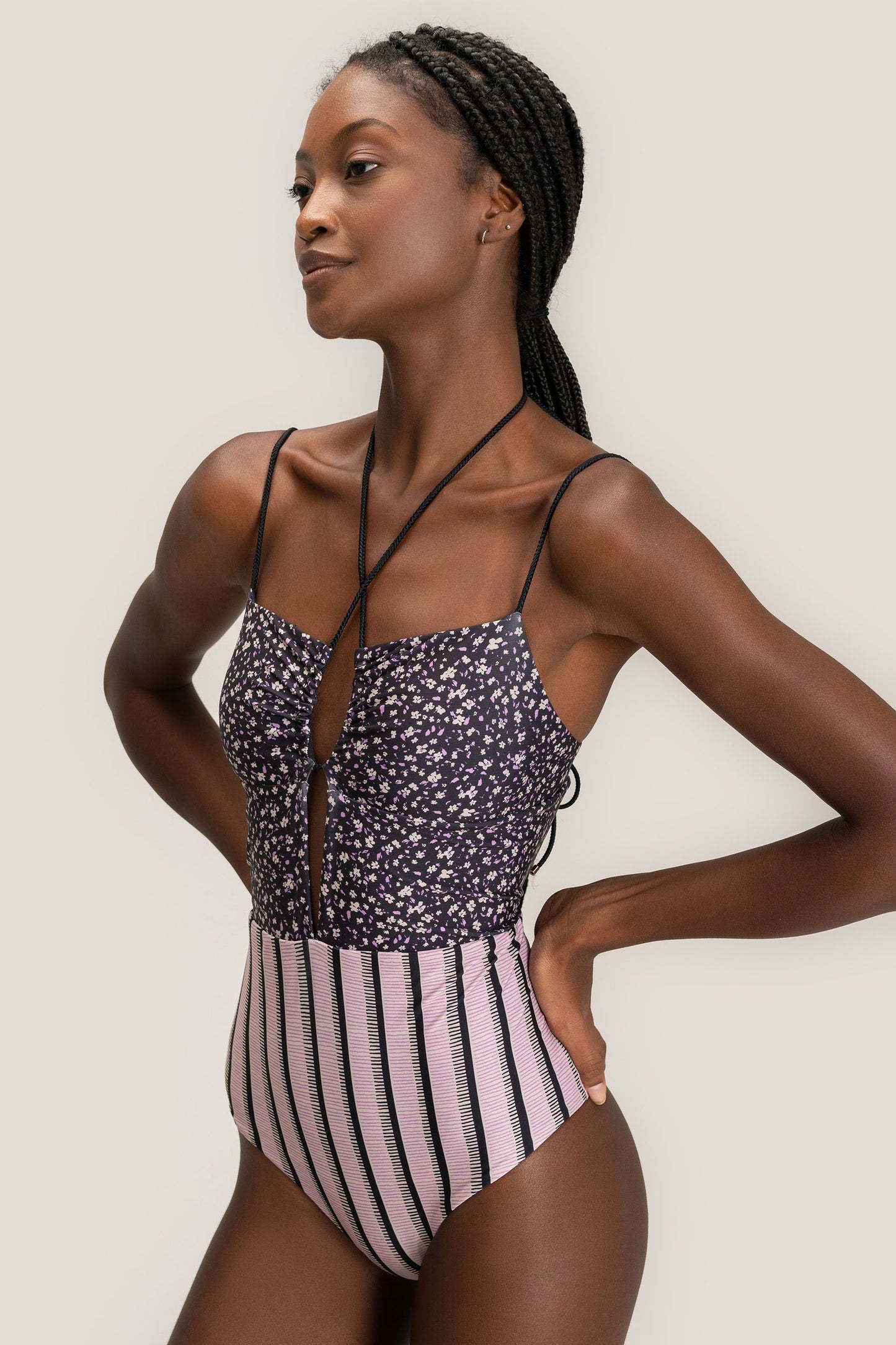 Flora Bandeau One Piece