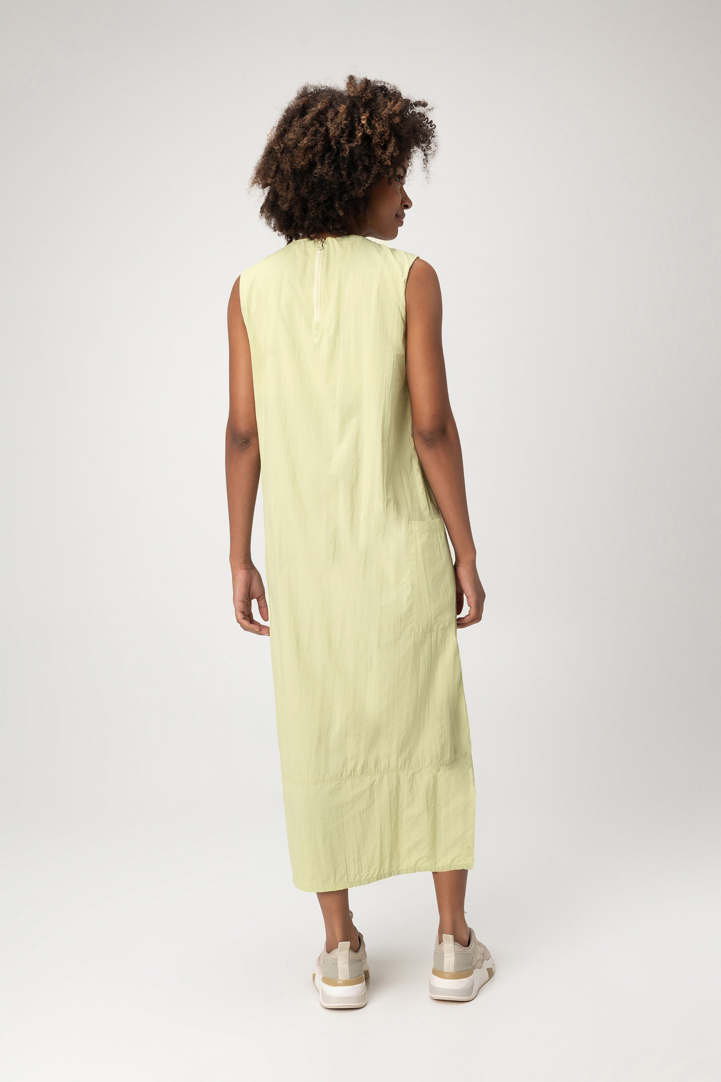 Nylon Net Midi Dress