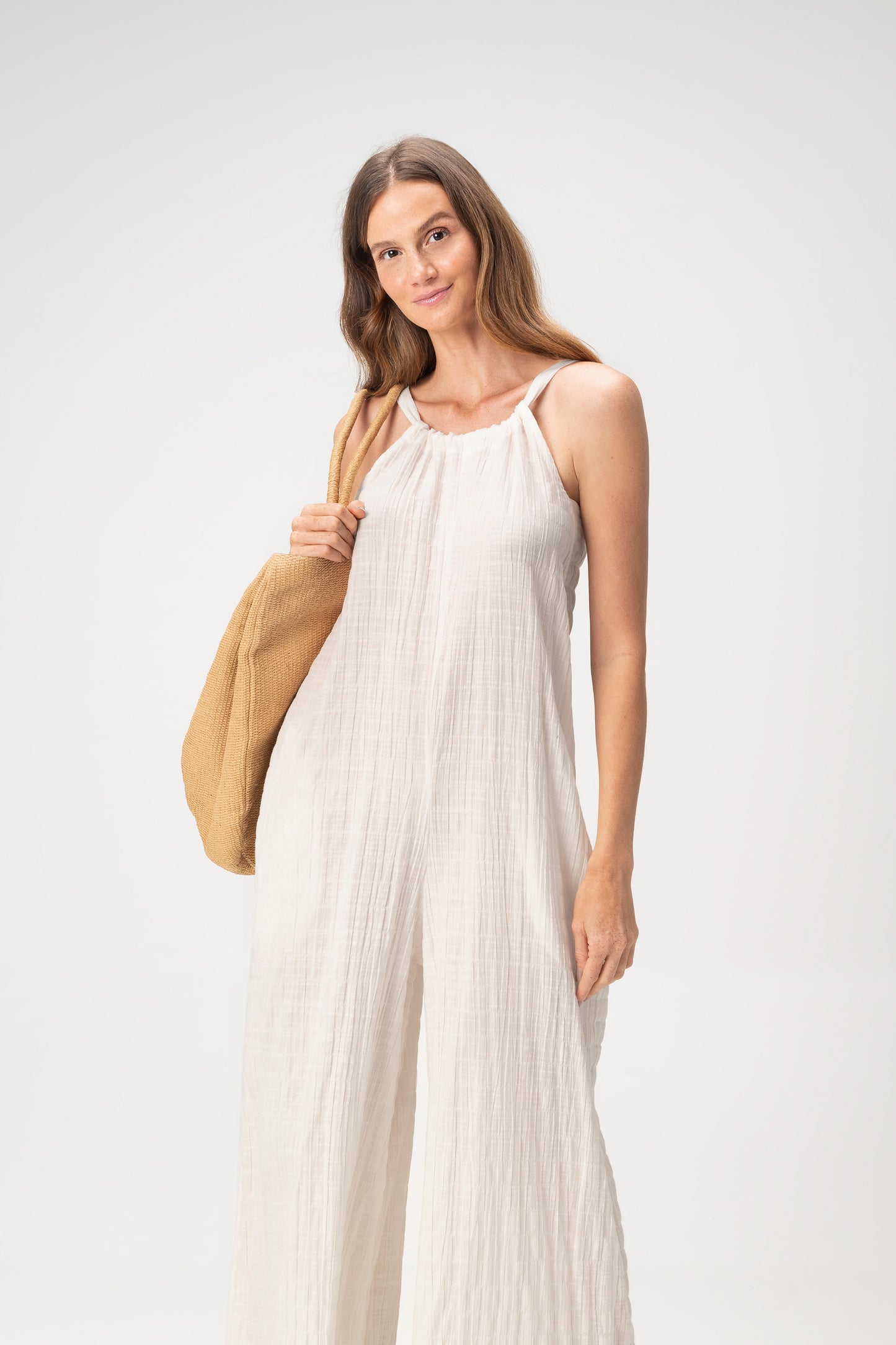Seaside Crop Jumpsuit