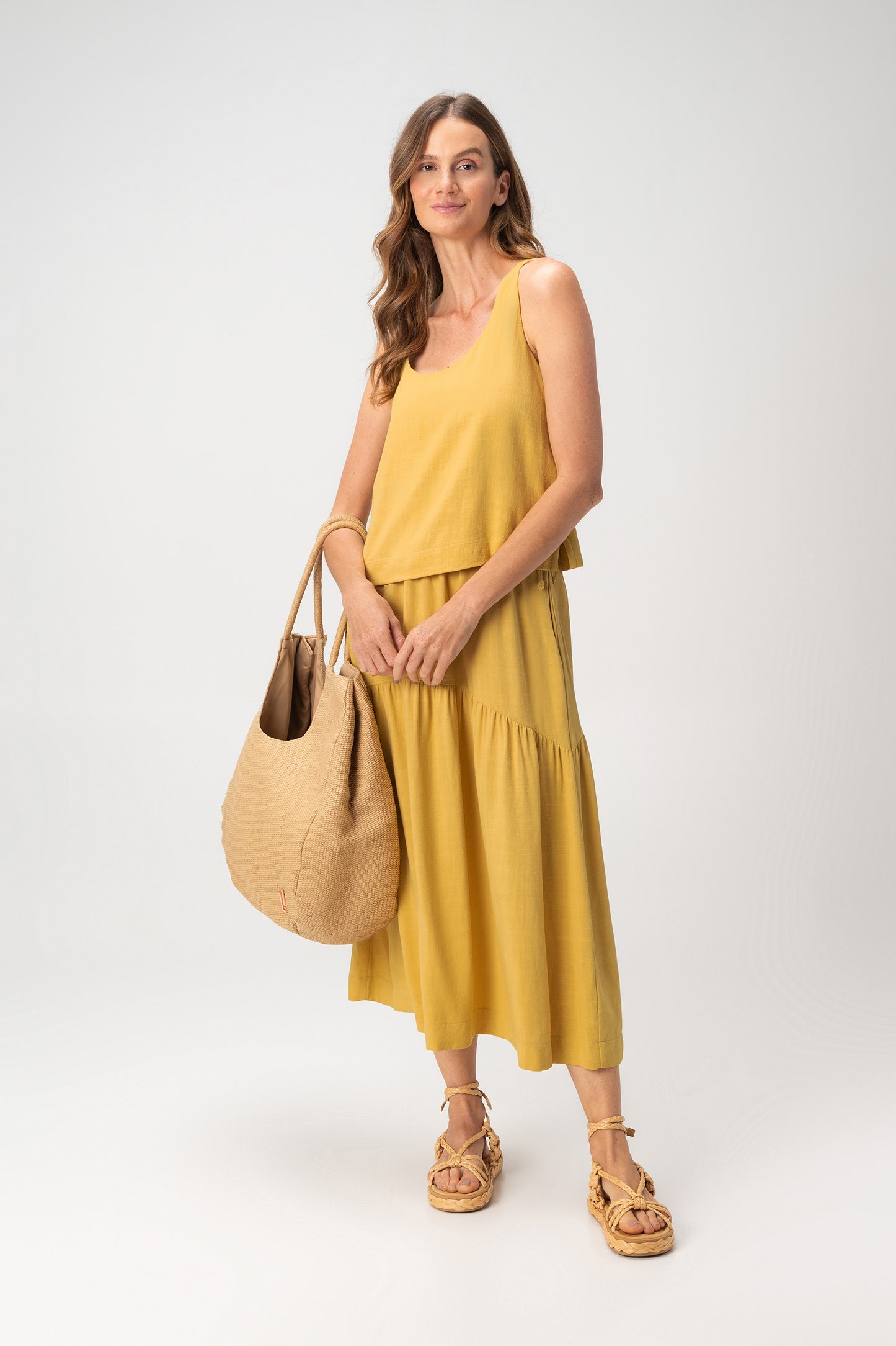 Sandy Cropped Tank