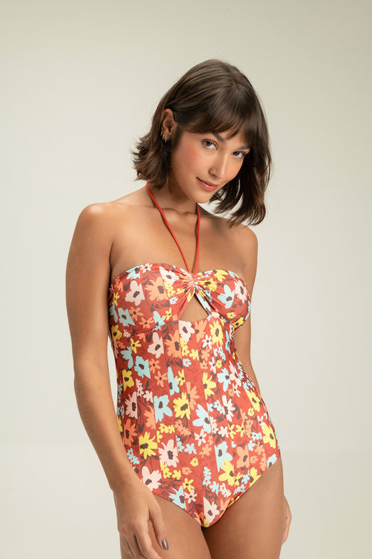 Sky Garden Reversible One-Piece Swimsuit