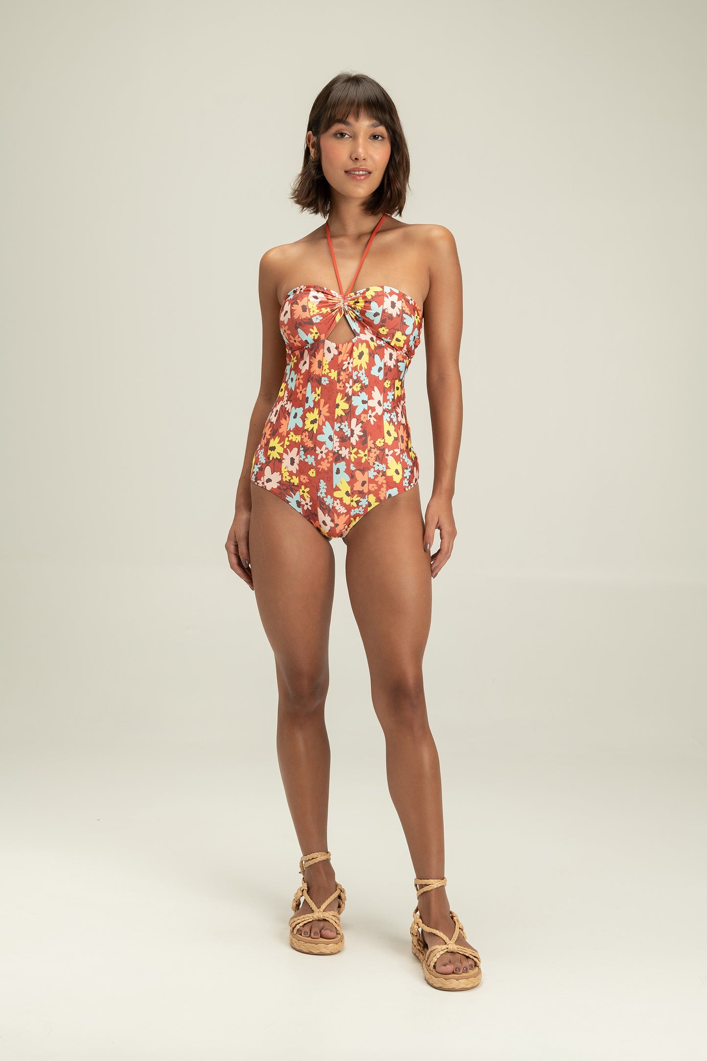 Sky Garden Reversible One-Piece Swimsuit