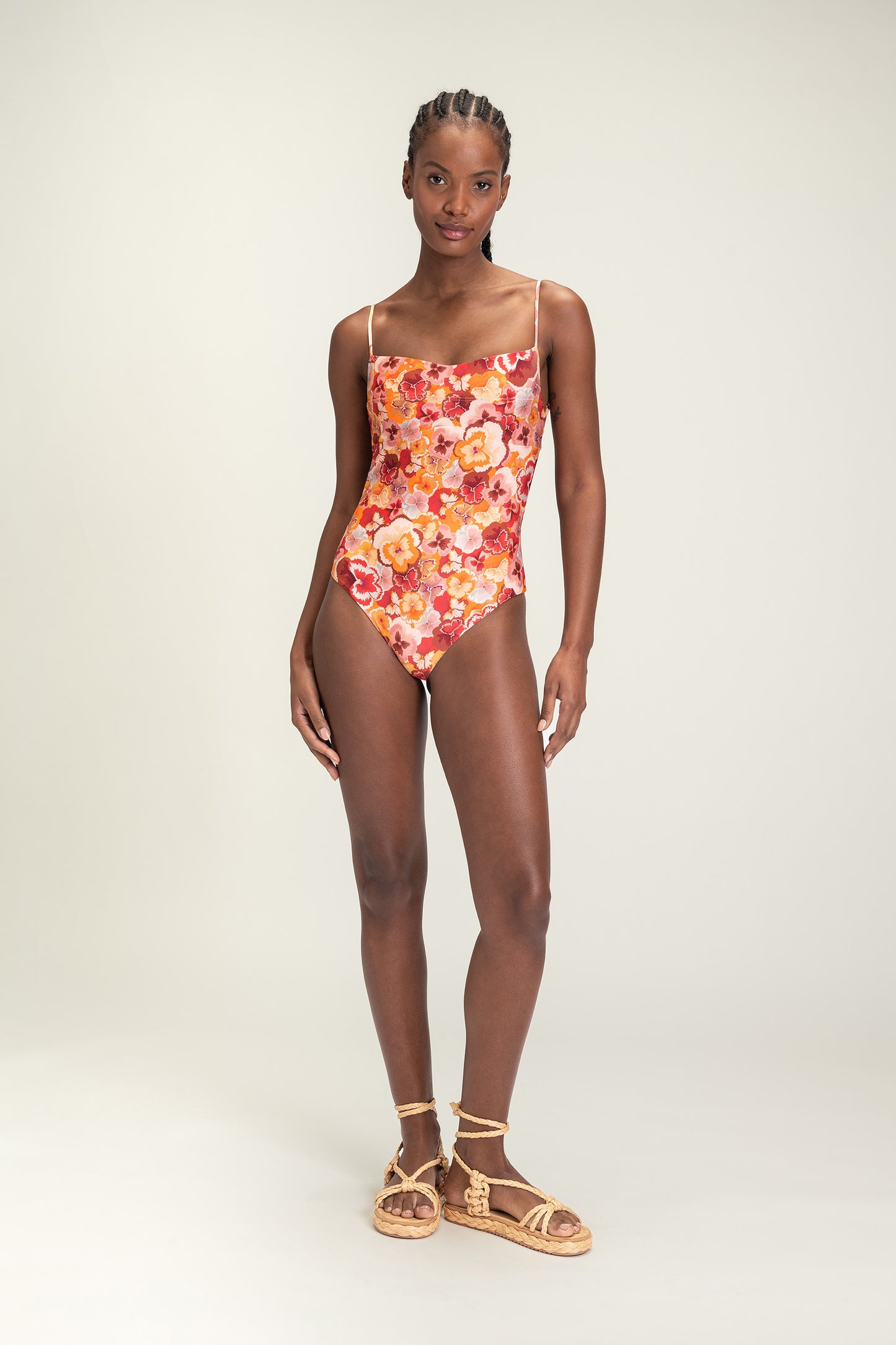 Spring Plunge One Piece Swimsuit