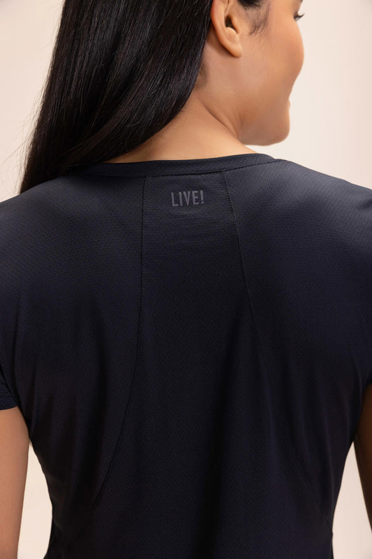 Action Side V-Neck T-Shirt