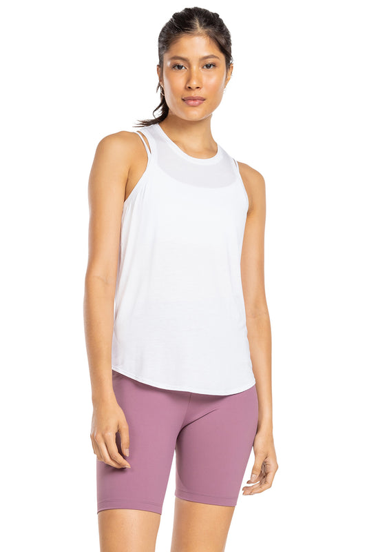 Wellness Modal Racer Tank